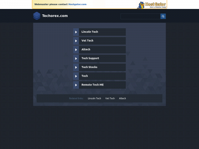 techorex.com snapshot