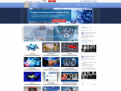 thoracicrad.org snapshot