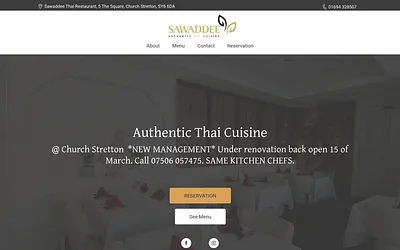 sawaddeethai.co.uk snapshot
