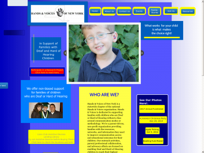 handsandvoicesny.org snapshot