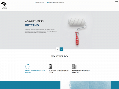 agk-painters.co.uk snapshot
