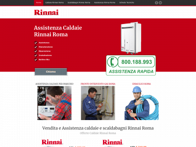 assistenzacaldaierinnairoma.it snapshot