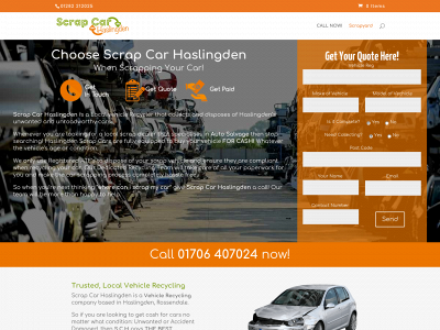 scrapcarhaslingden.co.uk snapshot