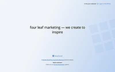 fourleafmarketing.com snapshot