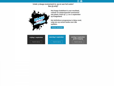 kaagkadefeest.nl snapshot