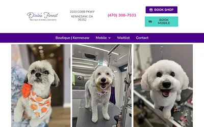 dixiesfinestgrooming.com snapshot