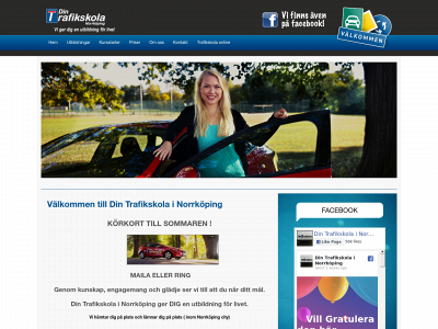 dintrafikskolanorrkoping.se snapshot