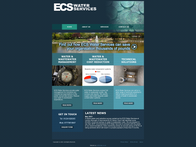 ecswaterservices.com snapshot