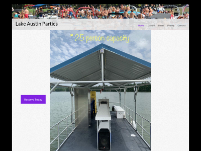 lakeaustinparties.com snapshot