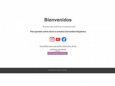 corazonalquimico.com snapshot