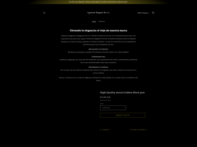 signatureelegancepen.co snapshot