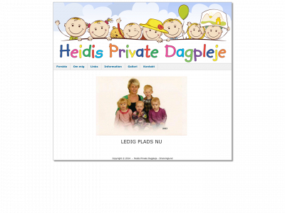 heidis-dagpleje.dk snapshot