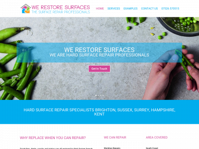 werestoresurfaces.co.uk snapshot