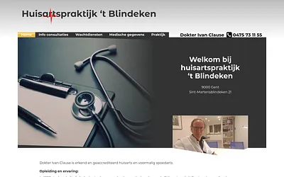 dokterivanclause.be snapshot