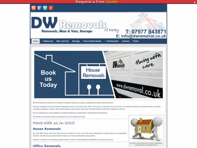 dwremoval.co.uk snapshot
