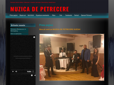 muzicadepetrecere.se snapshot