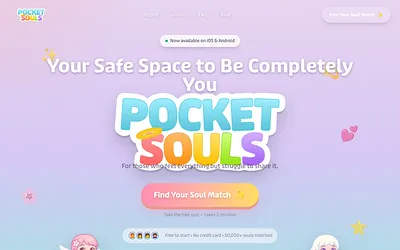 pocketsouls.com snapshot
