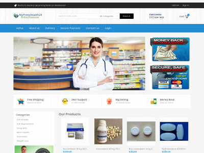 myprimehealth24.com snapshot