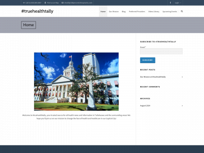 truehealthtally.com snapshot