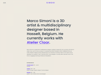 marcosimoni.be snapshot