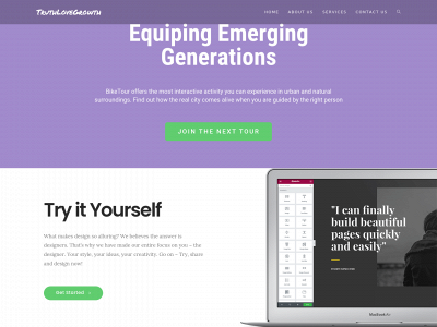 truthlovegrowth.com snapshot