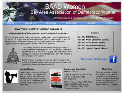 baadwomen.org snapshot