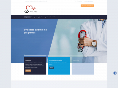 medikaline.lt snapshot