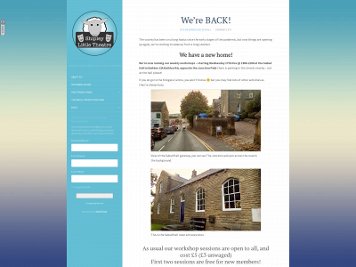 shipleylittletheatre.org.uk snapshot