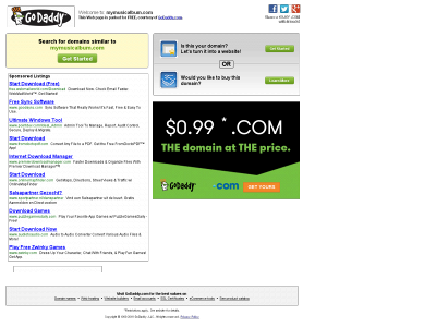 mymusicalbum.com snapshot