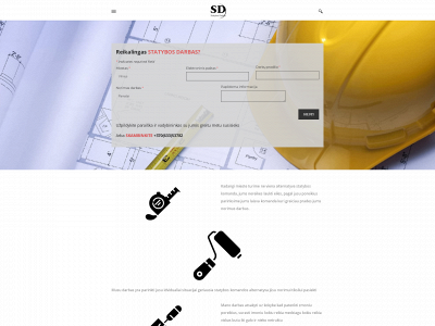 statybosdarbas.lt snapshot