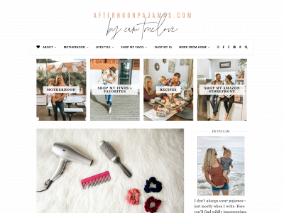 afternoonpajamas.com snapshot