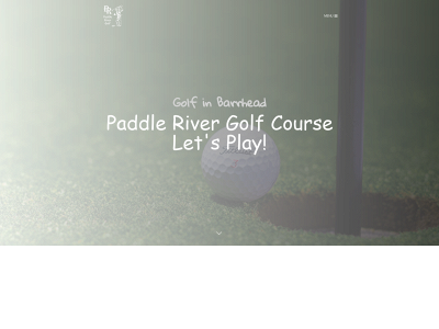 www.paddlerivergolf.com snapshot