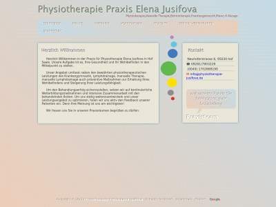 physiotherapie-jusifova.de snapshot