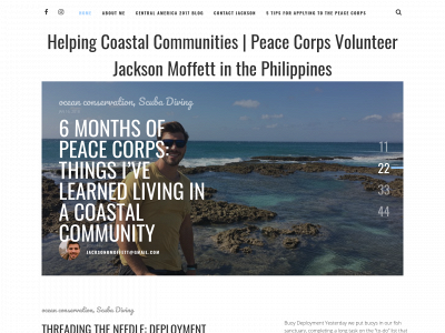 peacecorpsjackson.com snapshot