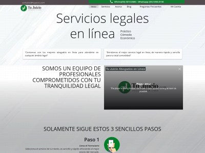 tujuicio.com snapshot