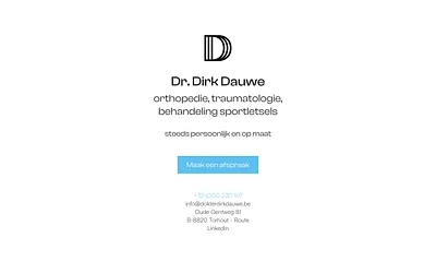 dokterdirkdauwe.be snapshot