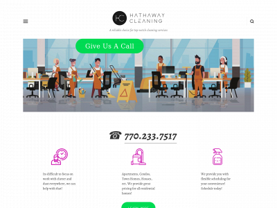 hathawaycleaning.com snapshot