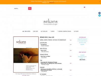 sekans.org snapshot