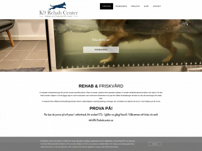 k9rehabcenter.se snapshot
