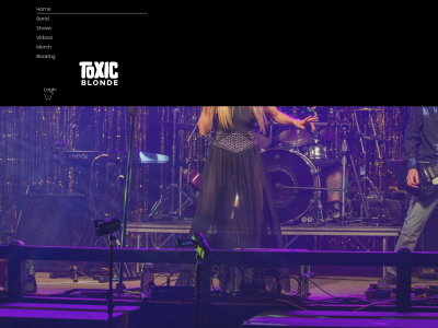 toxicblondeband.com snapshot