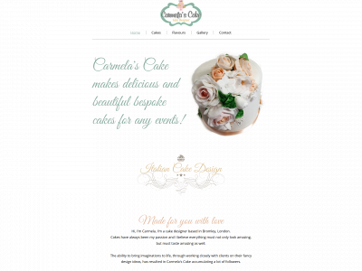 carmelacake.co.uk snapshot