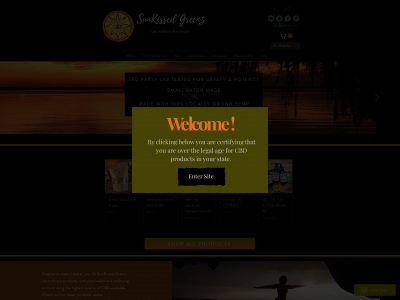 www.sunkissedgreenz.com snapshot