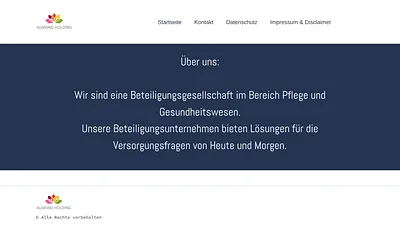 almond-holding.de snapshot