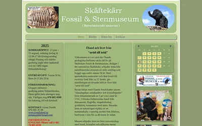 fossiloland.se snapshot