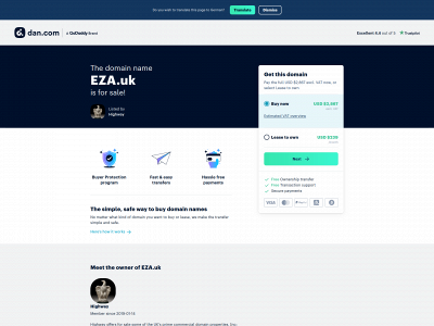 eza.uk snapshot