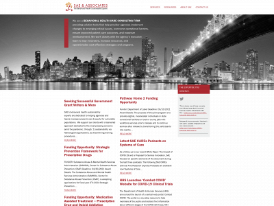 saeandassociates.com snapshot
