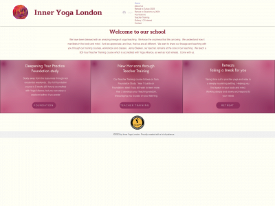 inneryogalondon.co.uk snapshot