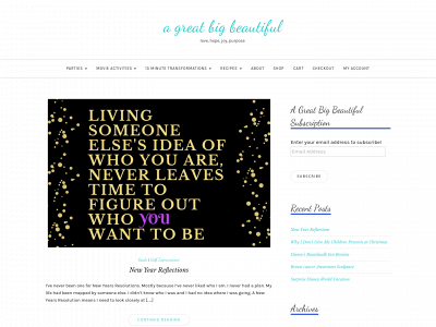 agreatbigbeautiful.com snapshot