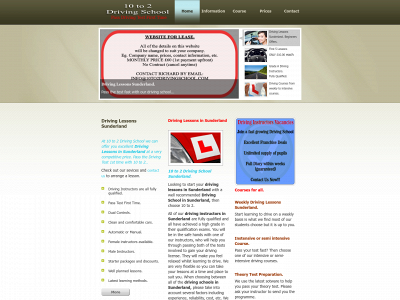 drivinglessonssunderland.org snapshot