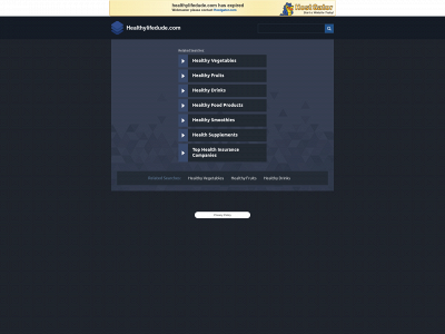 healthylifedude.com snapshot